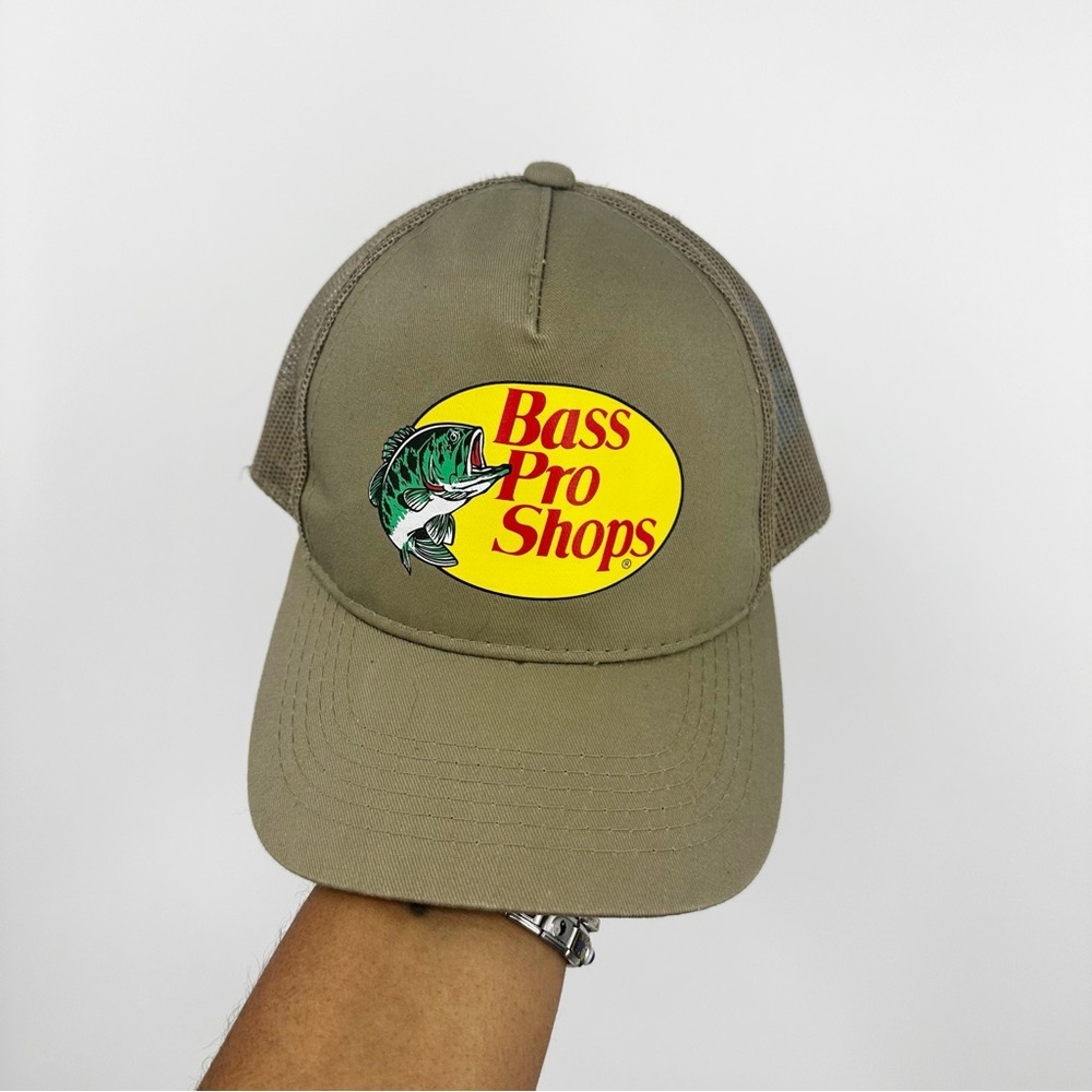 Vintage Y2K Bass Pro Shops Dad Hat OS Early 2000s Fishing Outdoors